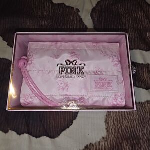 PINK Victoria's Secret Makeup Bag - Floral Pink